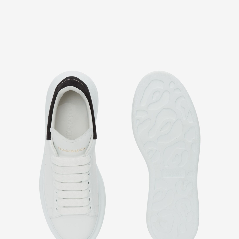 Alexander McQueen White and Black Sneakers